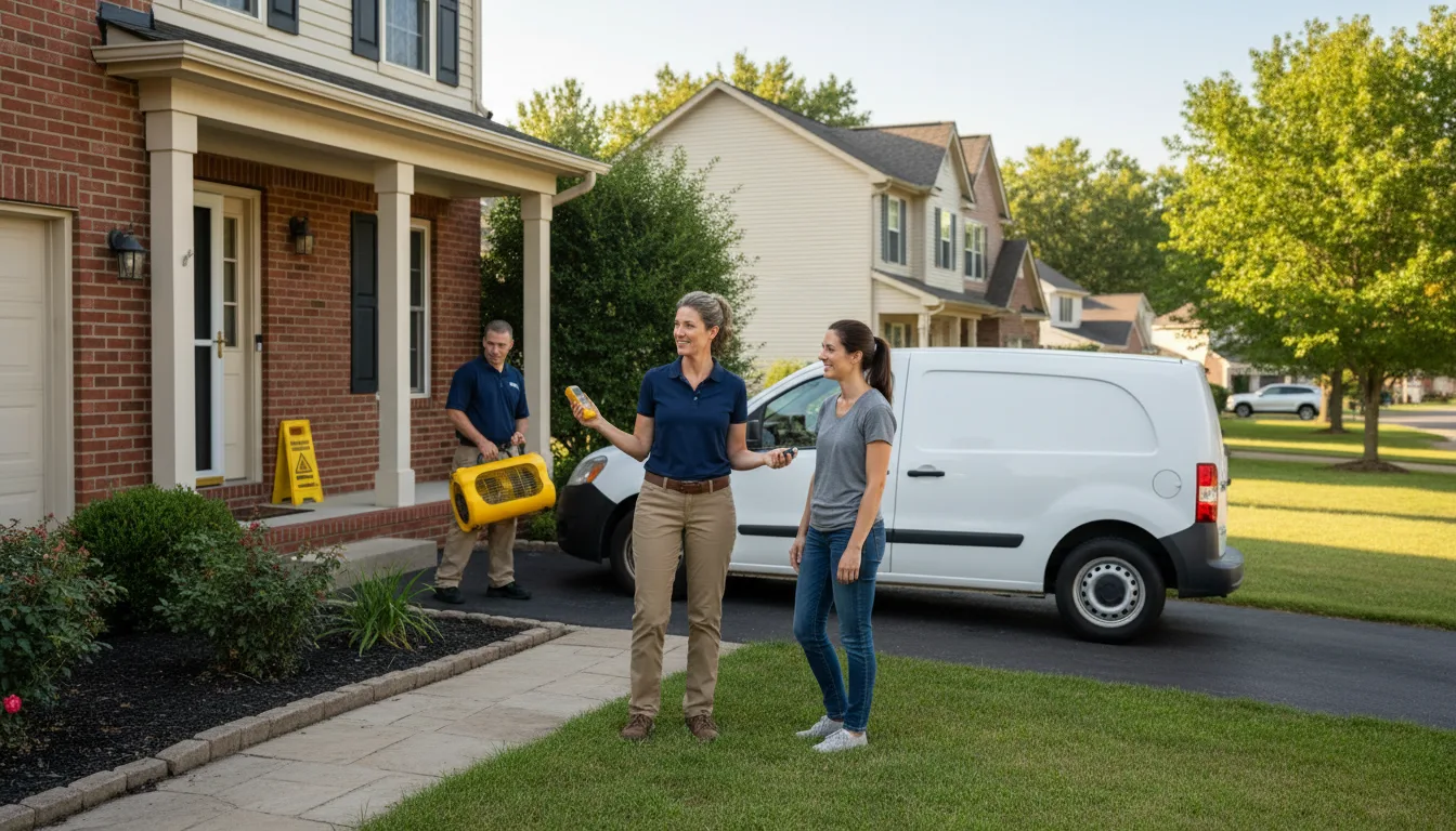 Water restoration image for Home Water Damage Repair in Birch Tree, MO